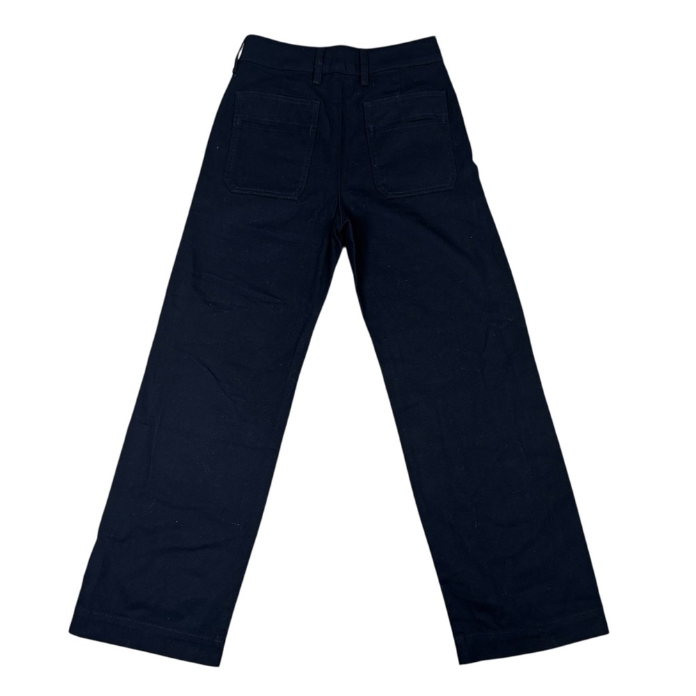 NEW American Giant Women's Black Wide Leg Pants — Business Casual Work Size 0 - Picture 6 of 9